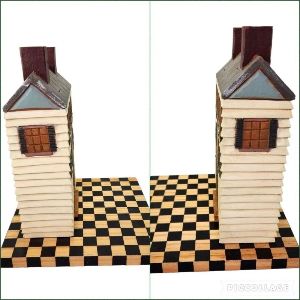 Williraye‎ Studio A Christmas Carol Folk Art Primitive 5 Pc Set WW2031 Vtg READ